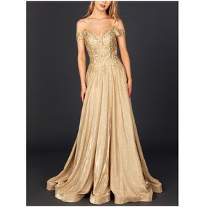 Gold Bicici & Coty Size 8 Ball gown dress
